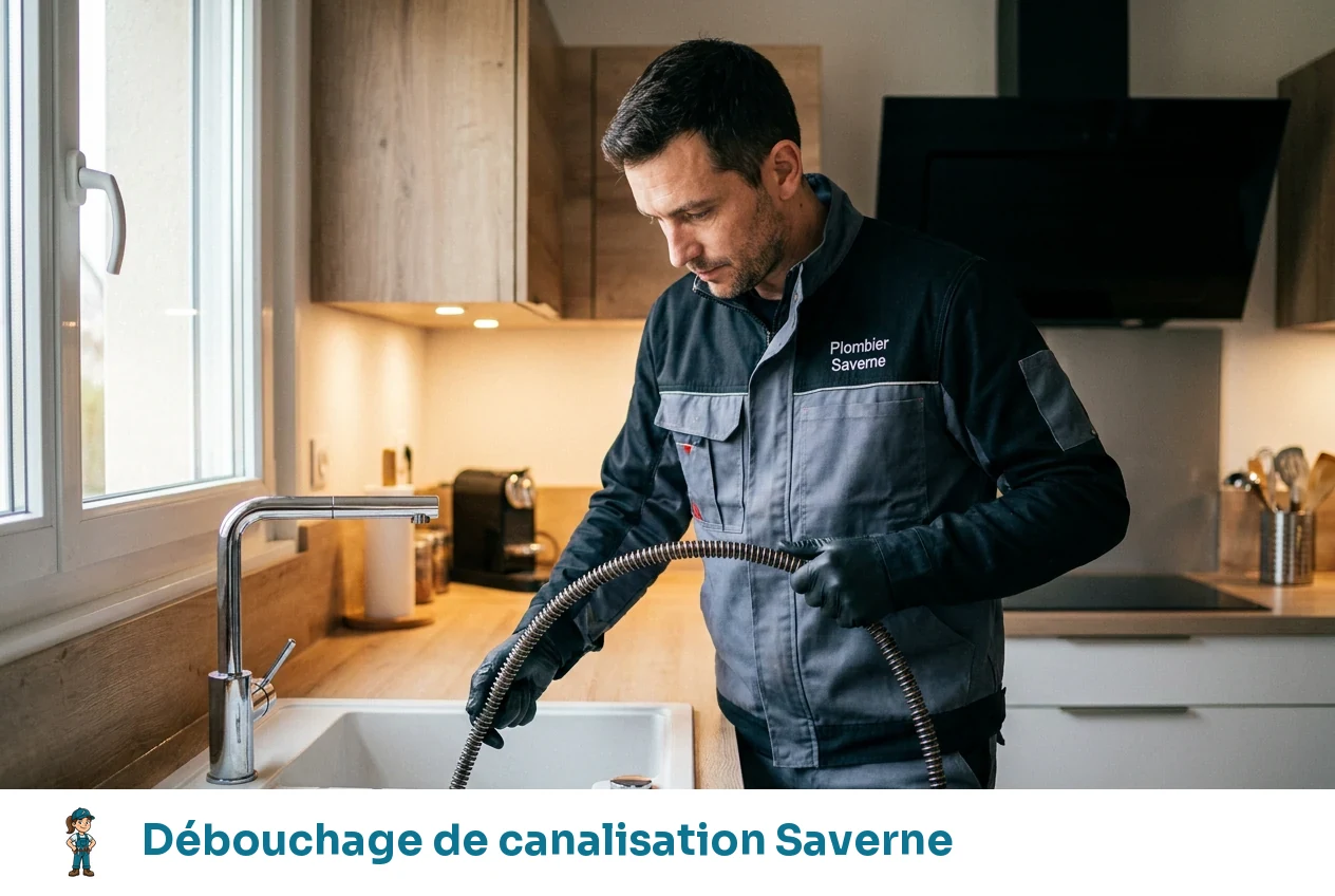 Débouchage de canalisation à Saverne