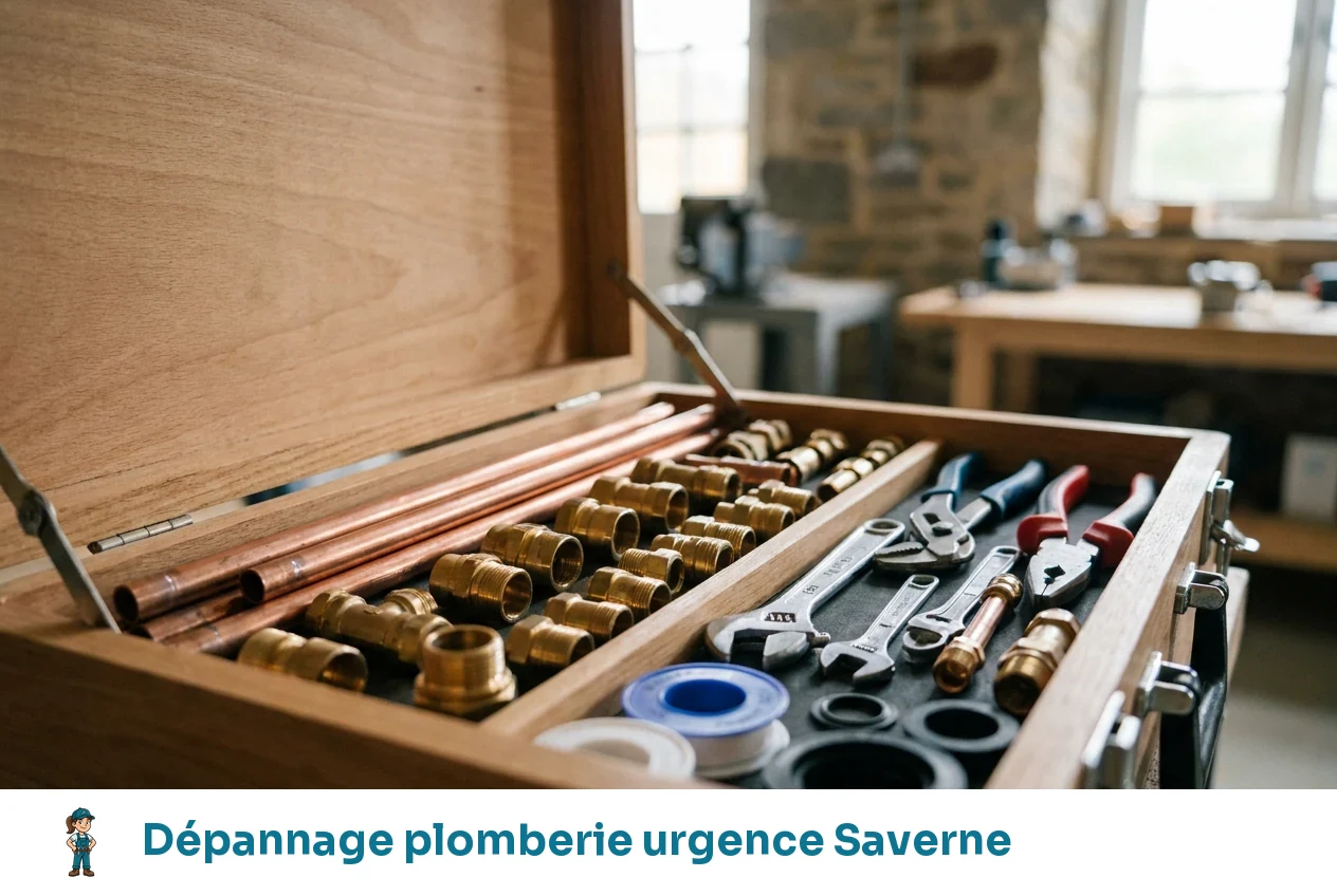 Dépannage plomberie urgence à Saverne
