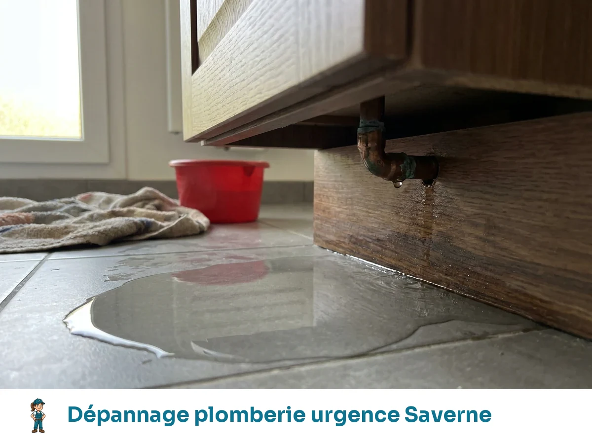 Dépannage plomberie urgence à Saverne