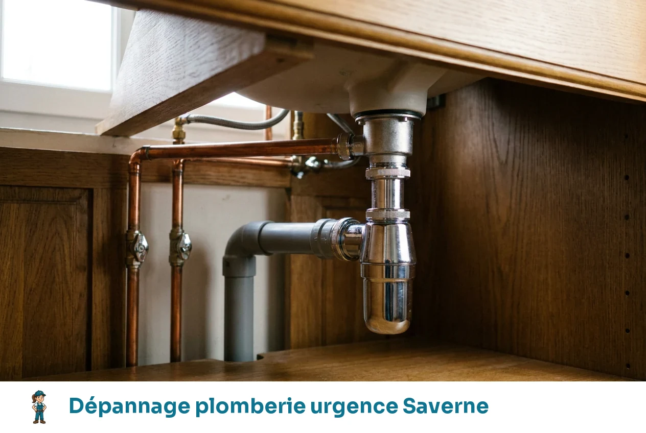 Dépannage plomberie urgence à Saverne