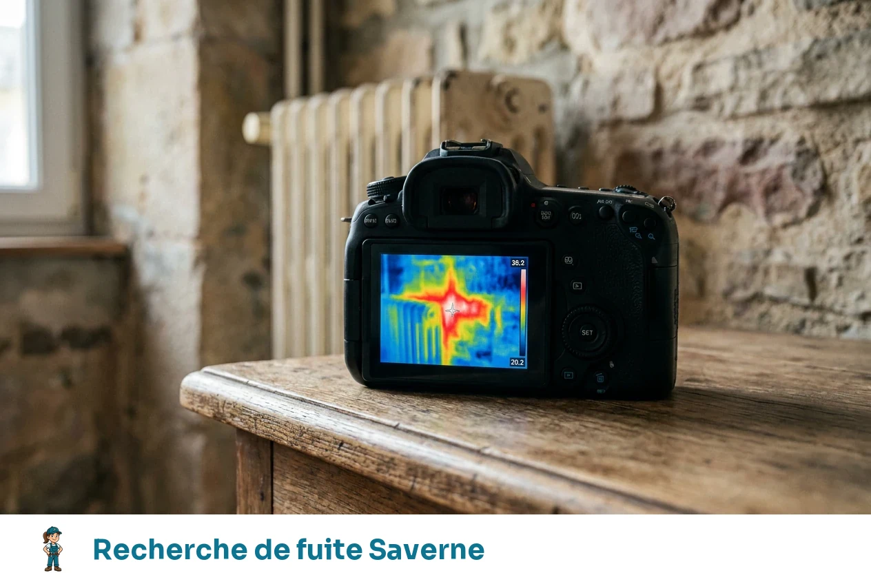 Recherche de fuite à Saverne