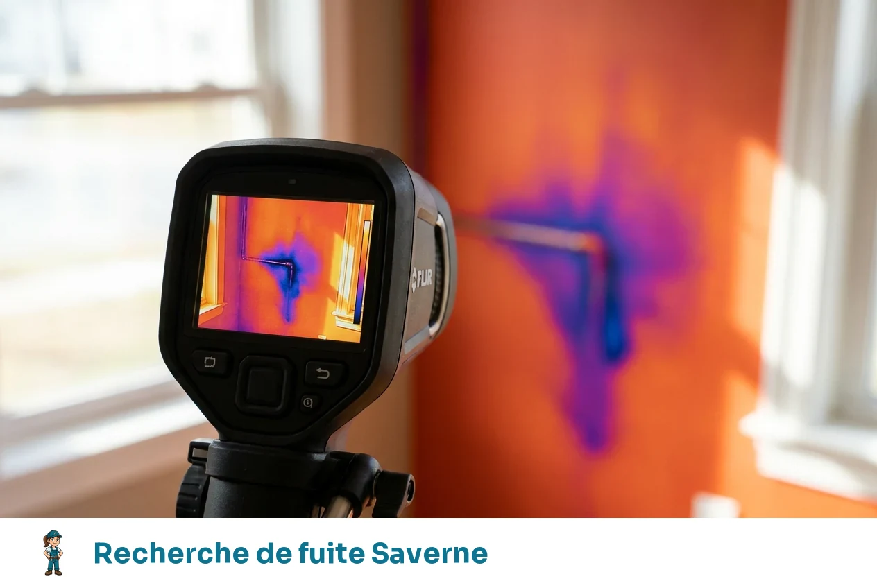 Recherche de fuite à Saverne