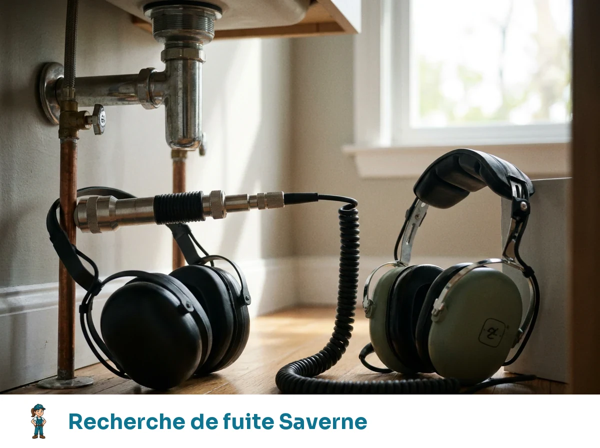 Recherche de fuite à Saverne