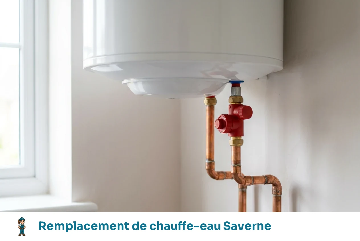 Remplacement de chauffe-eau à Saverne