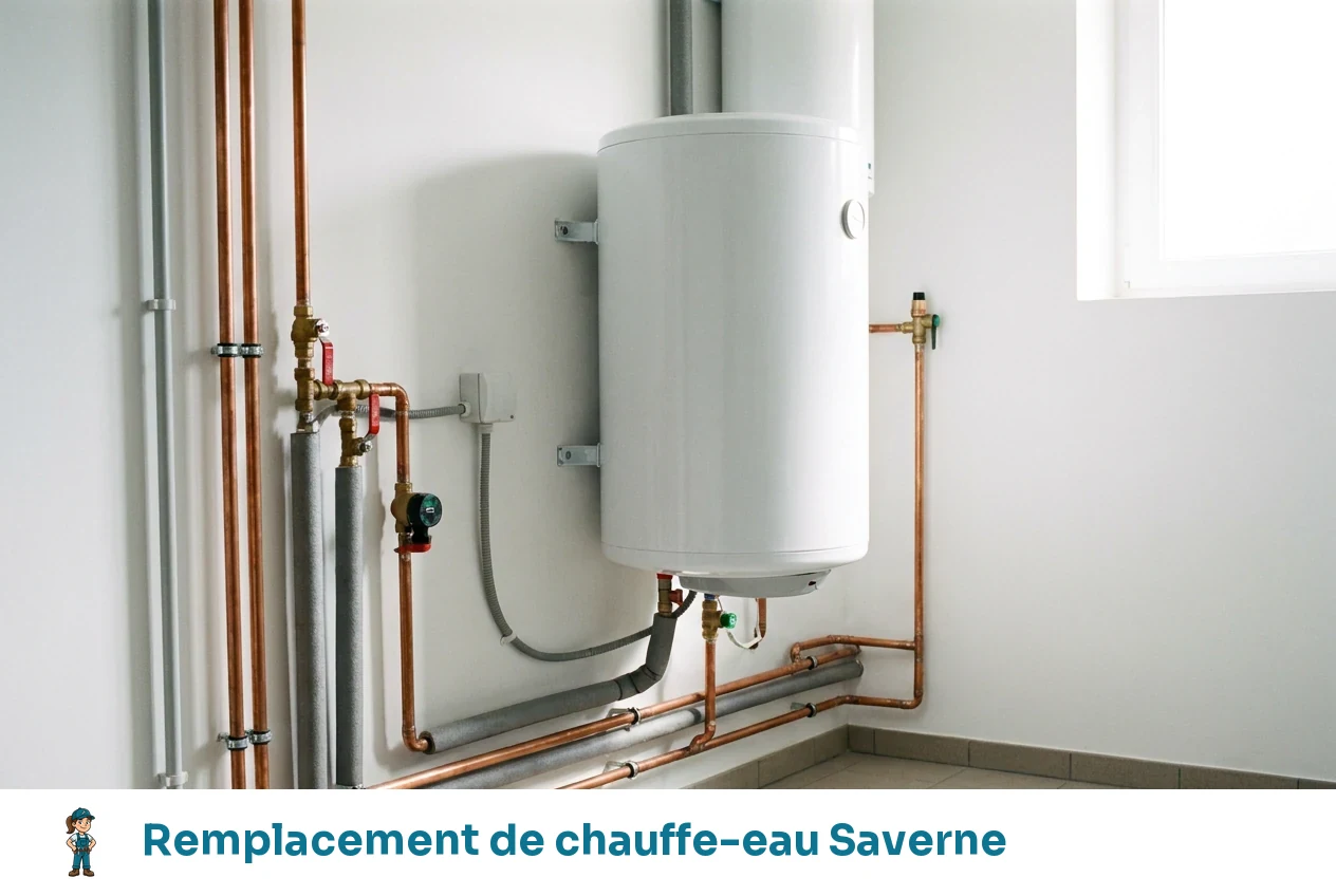 Remplacement de chauffe-eau à Saverne