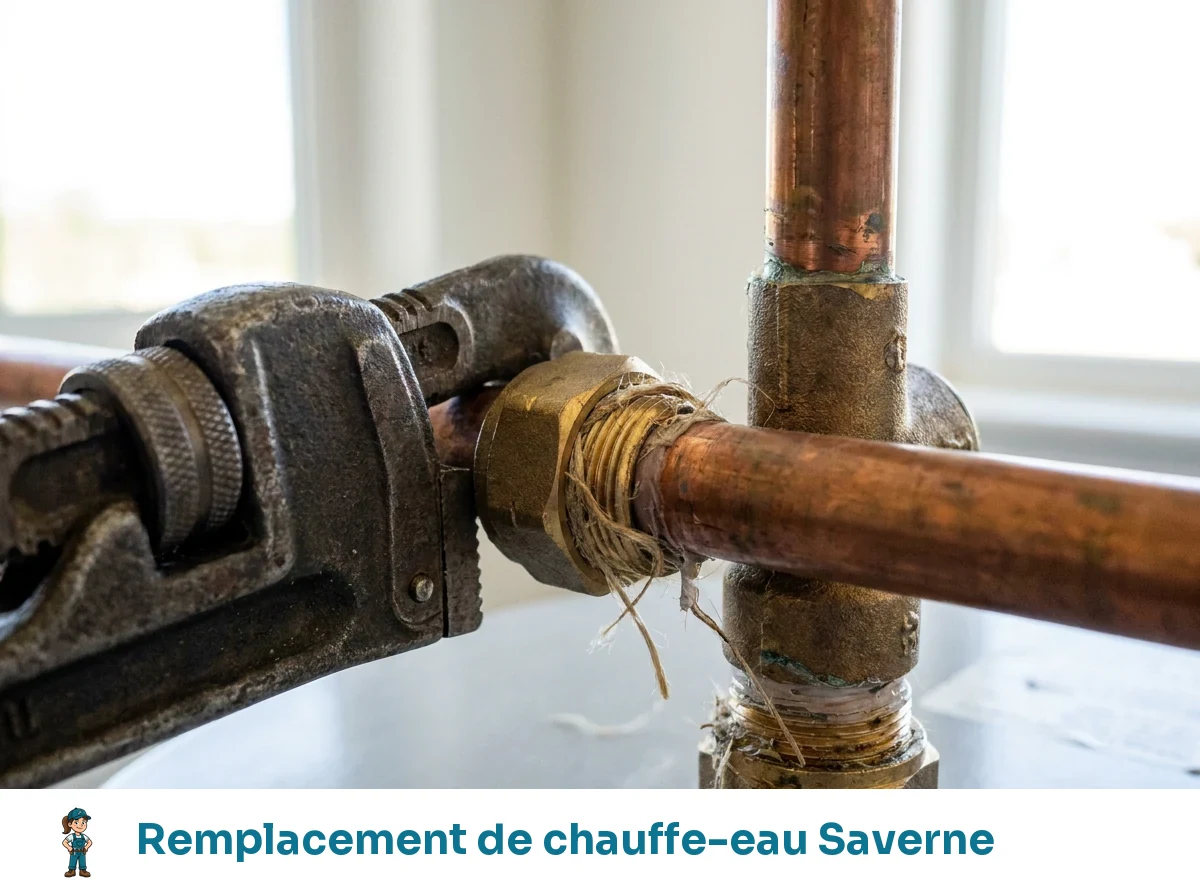 Remplacement de chauffe-eau à Saverne