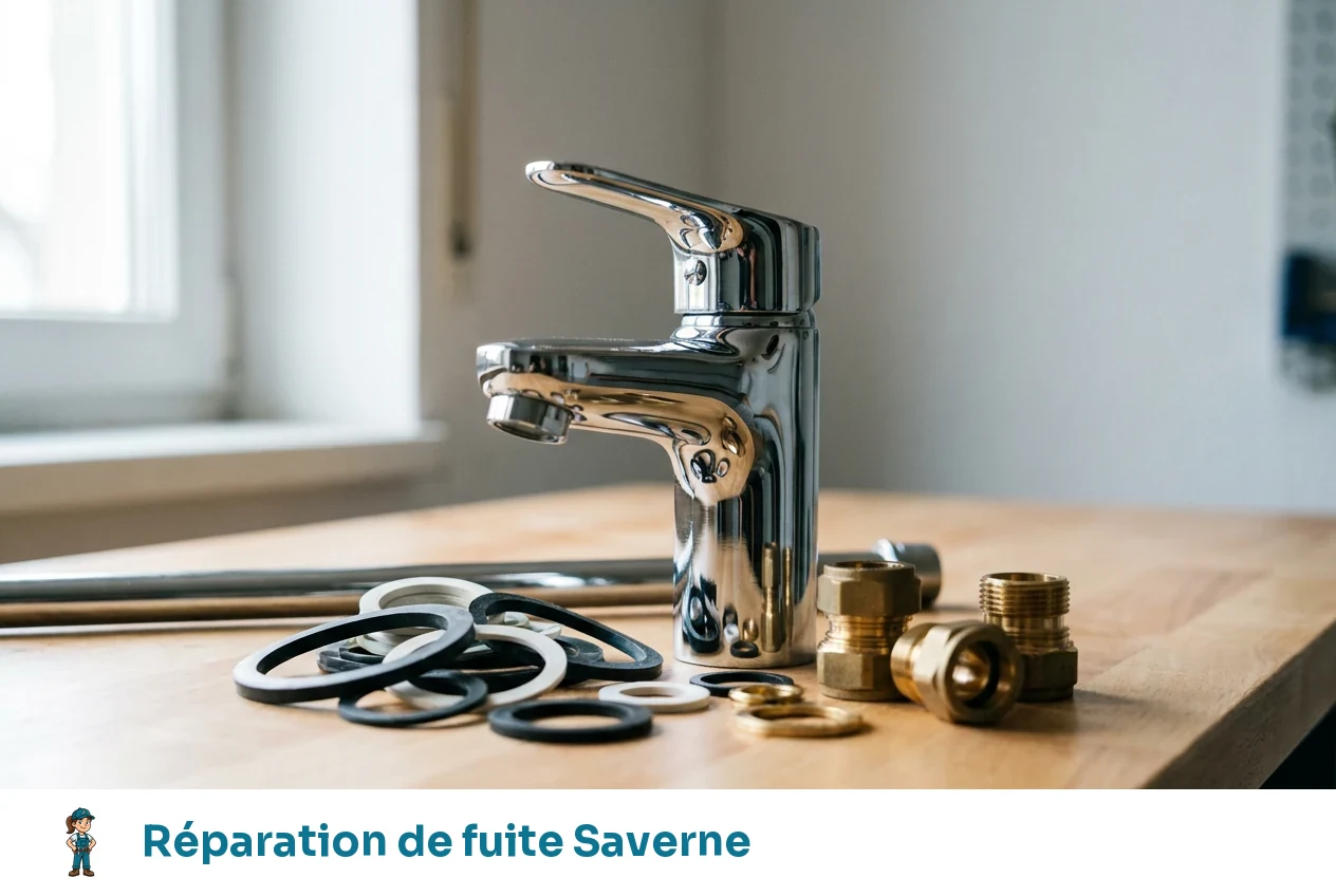 Réparation de fuite à Saverne