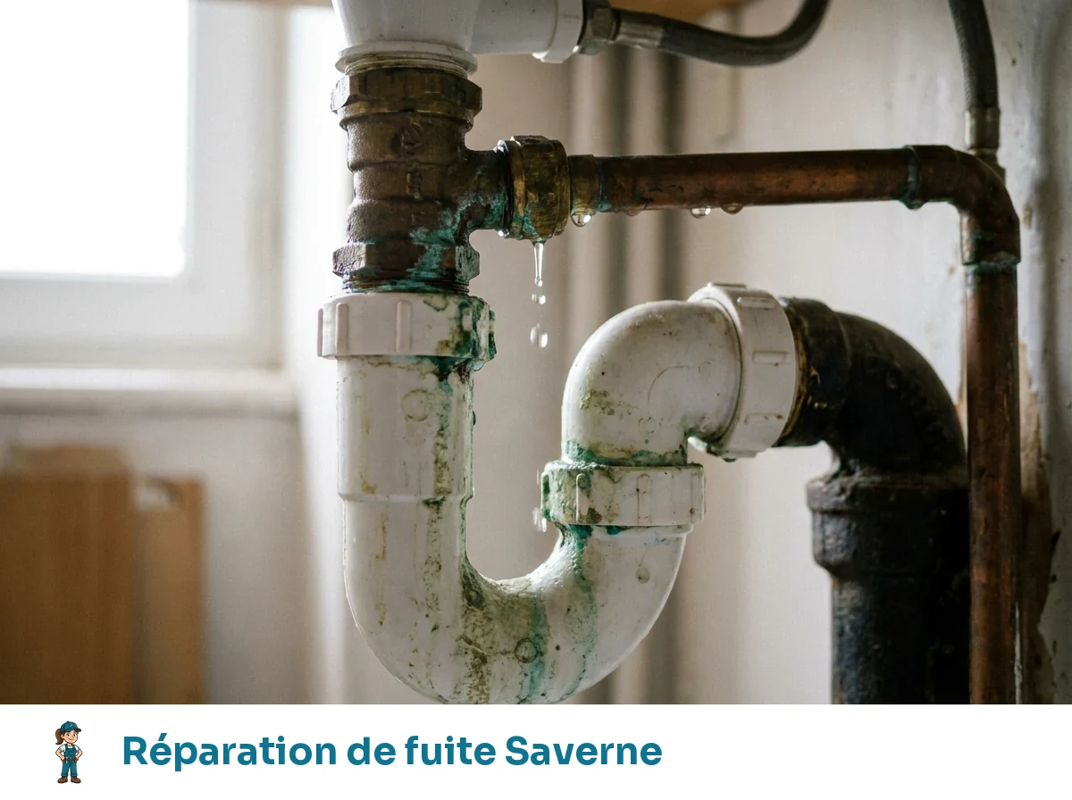 Réparation de fuite à Saverne