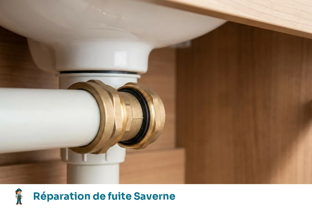 Réparation de fuite à Saverne