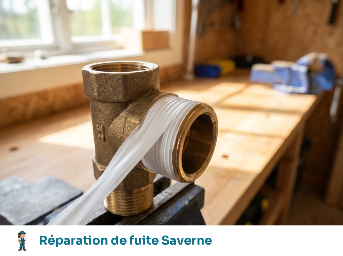 Réparation de fuite à Saverne